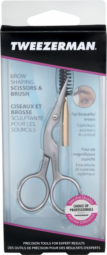 Tweezerman Øjenbrynssaks M. Kam - Billede 6