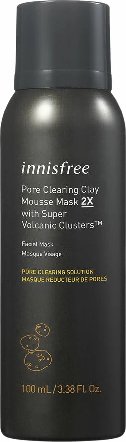 Innisfree Pore Clearing Mousse Mask 2X - Super Volcanic Clusters 1 Innisfree Pore Clearing Mousse Mask 2X - Super Volcanic Clusters
