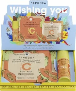 Sephora Collection Set Of 3 Glowing Face Products- Wishing You