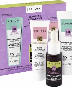 Sephora Collection Clarifying Rescuer Set - Mini Cleanser + Mini Serum + Mini Moisturizer