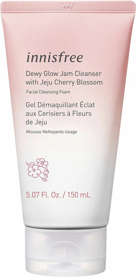 Innisfree Dewy Glow Jam Cleanser - With Jeju Cherry Blossom 1 Innisfree Dewy Glow Jam Cleanser - With Jeju Cherry Blossom
