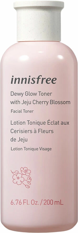 Innisfree Dewy Glow Toner - With Jeju Cherry Blossom 1 Innisfree Dewy Glow Toner - With Jeju Cherry Blossom