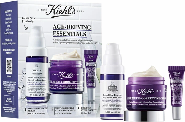 Kiehl's Anti-Age Cream And Serum Trio Set 3 Kiehl's Anti-Age Cream And Serum Trio Set - Billede 3