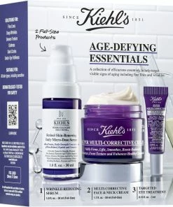 Kiehl's Anti-Age Cream And Serum Trio Set