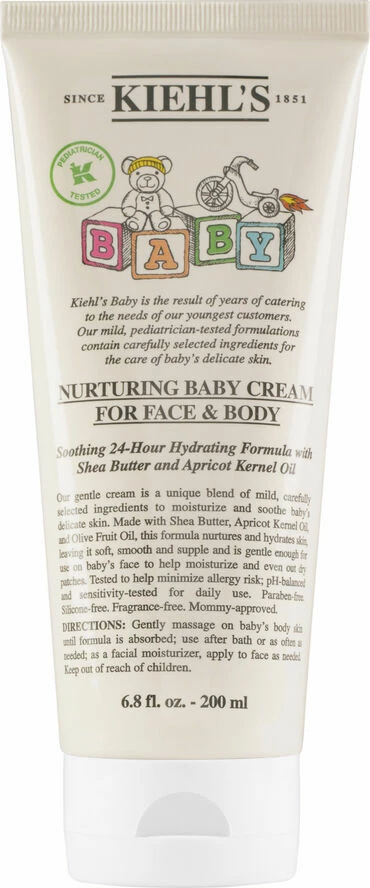 Kiehl's Nurturing Baby Cream For Face And Body 200 Ml. 1 Kiehl's Nurturing Baby Cream For Face And Body 200 Ml.