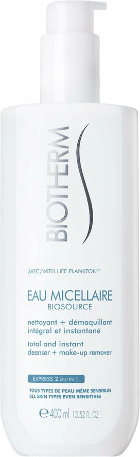 Biotherm Biosource Eau Micellaire Water Cleanser 400ml