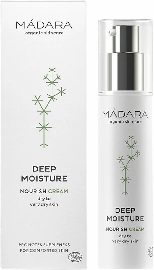 Mádara DEEP MOISTURE Nourish Cream, 50ml 2 Mádara DEEP MOISTURE Nourish Cream, 50ml - Billede 2