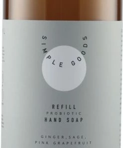 Simple Goods Refill H&aring;nds&aelig;be Ingef&aelig;r Salvie Grapefrugt 1000 Ml