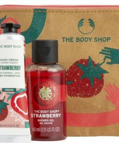 The Body Shop Lather & Slather Juicy Strawberry Gift Bag