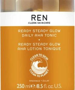 REN CLEAN SKINCARE Radiance Ready Steady Glow Daily AHA Tonic
