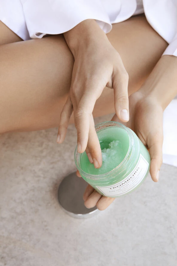 Tromborg Body Salt Scrub Kiwi Mango 350 G - Billede 3