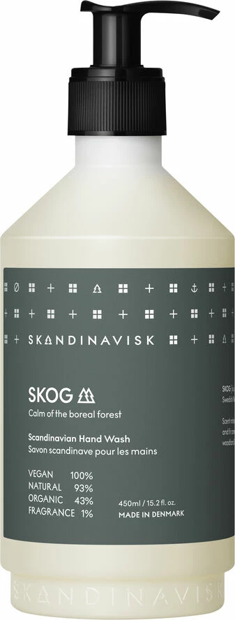 Skandinavisk SKOG Hand Wash 450ml 1 Skandinavisk SKOG Hand Wash 450ml