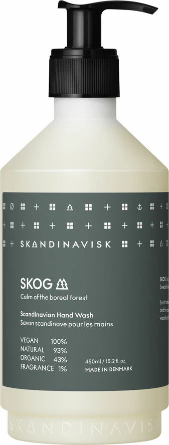 Skandinavisk SKOG Hand Wash 450ml 2 Skandinavisk SKOG Hand Wash 450ml - Billede 2