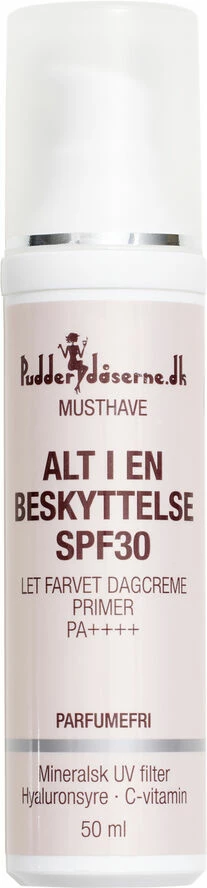 Pudderdåserne Alt I En Beskyttelse 30 SPF