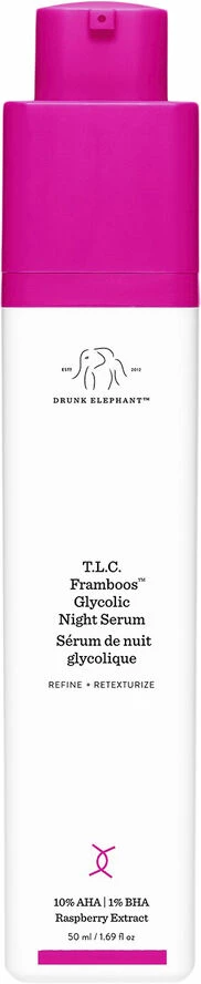 DRUNK ELEPHANT T.L.C. Framboos - Glycolic Night Serum - Billede 3
