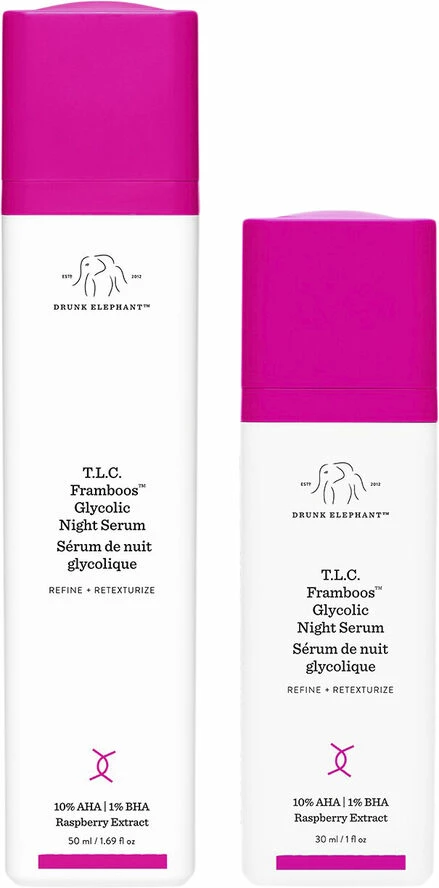DRUNK ELEPHANT T.L.C. Framboos - Glycolic Night Serum - Billede 4