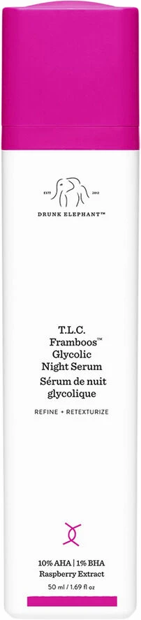 DRUNK ELEPHANT T.L.C. Framboos - Glycolic Night Serum - Billede 2