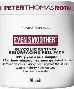 Peter Thomas Roth Even Smoother Glycolic Retinol Resurfacing Peel Pads 60 Stk.