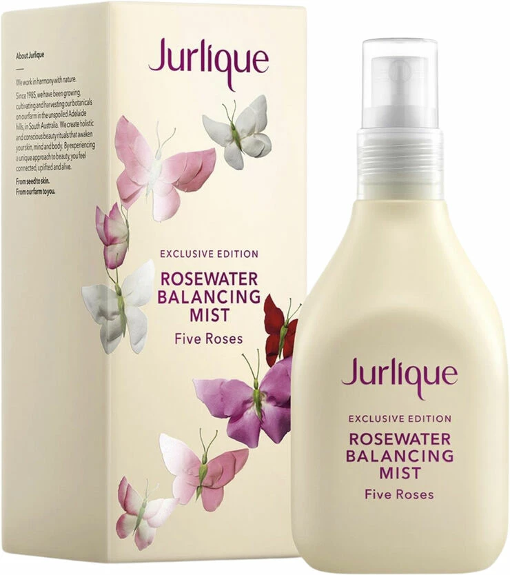 Jurlique Exclusive Edition Rosewater Balancing Mist Five Roses 1 Jurlique Exclusive Edition Rosewater Balancing Mist Five Roses