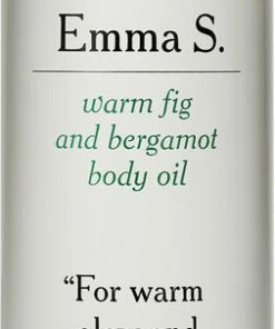 Emma S. Warm Fig And Bergamot Body Oil