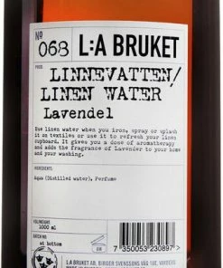 L:A Bruket Linen Water Lavender 1000 Ml
