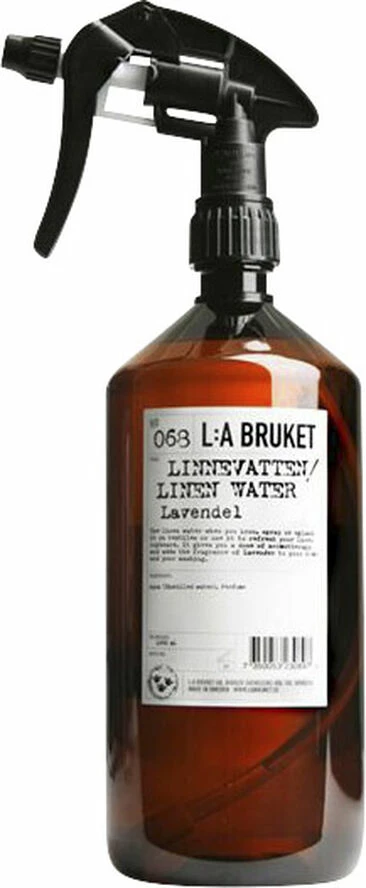 L:A Bruket Linen Water Lavender 1000 Ml - Billede 3