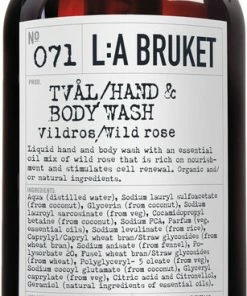 L:A Bruket Hand- Body Wash Vildrose