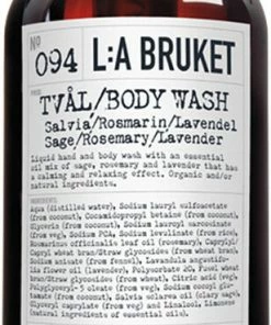 L:A Bruket Hand & Body Wash Sage/Rosemary/Lavender 450 Ml.