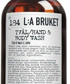 L:A Bruket Hand-Body Wash Geranium 240 Ml
