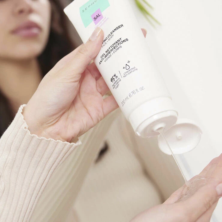 Sephora Collection Clarifying Face & Body Cleanser - Face + Body Cleanser 3 Sephora Collection Clarifying Face & Body Cleanser - Face + Body Cleanser - Billede 3