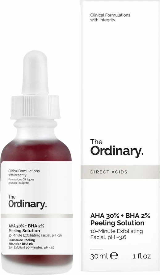 The Ordinary AHA 30% + BHA 2% Peeling Solution