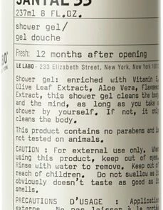 Le Labo Santal 33 Shower Gel 237ml