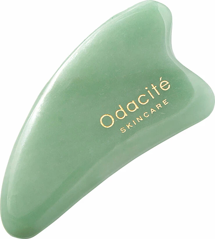 Odacité Crystal Contour Gua Sha - Green
