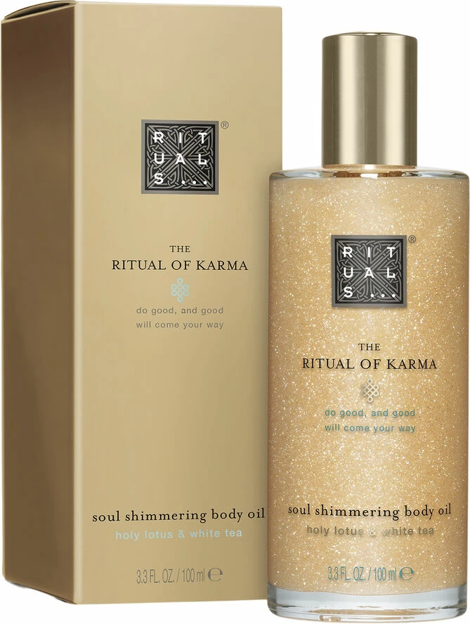 Rituals The Ritual Of Karma Body Shimmer Oil - Billede 2