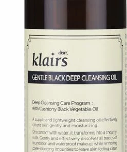 Klairs Gentle Black Deep Cleansing Oil