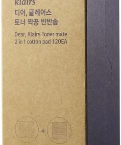 Klairs Toner Mate 2 In 1 Cotton Pad