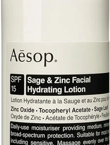 Aesop Sage And Zinc Facial Hydrating Lotion SPF15 50ml