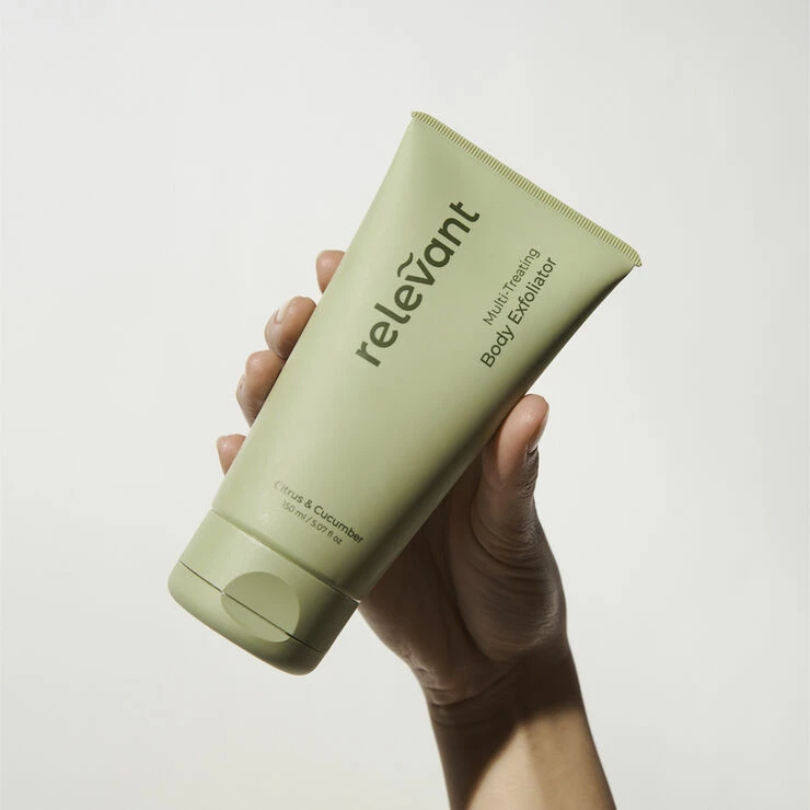 Relevant Multi-Treating Body Exfoliator - Citrus & Cucumber - Billede 2