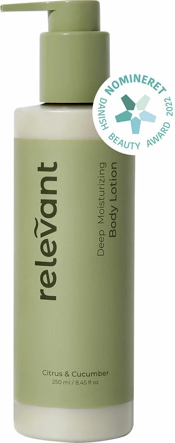 Relevant Deep Moisturizing Body Lotion - Citrus & Cucumbre