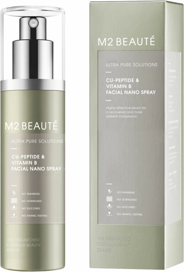 M2 Beauté Cu-Peptide & Vitamin B Facial Nano Spray - Billede 3