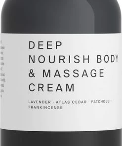 Less Is More Organic Deep Nourish Body & Massage Cream Lavender 500 Ml.
